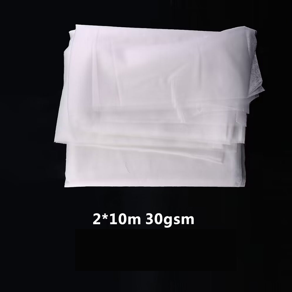 Garden frost protection fleece for covering outdoor plants in colder UK weather