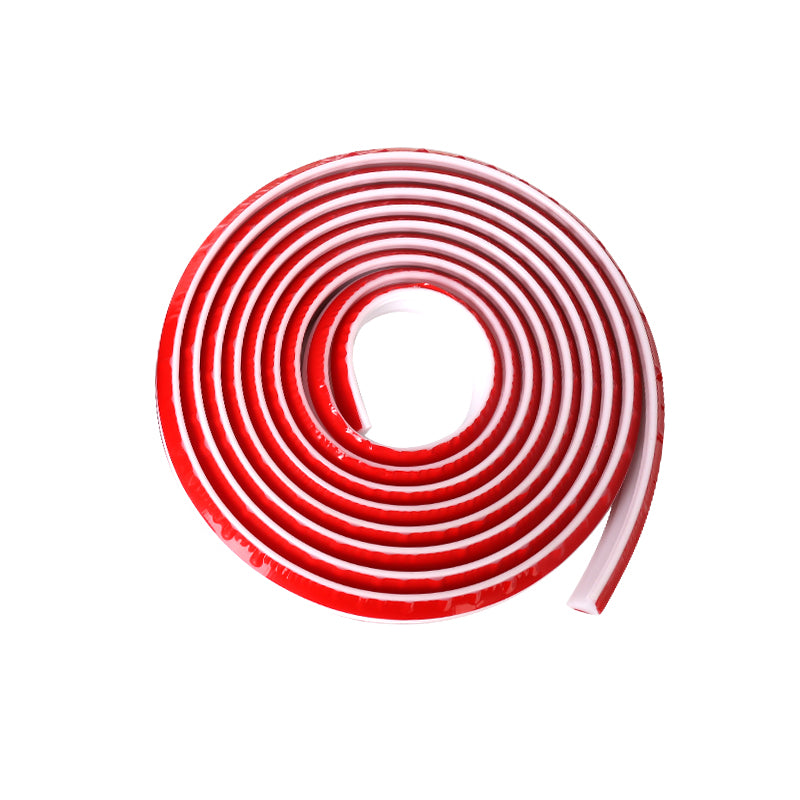 5m white self-adhesive TPE internal corner trim