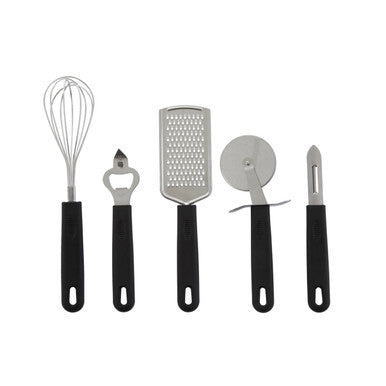 Zing five-piece gold kitchen gadget set