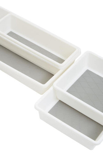 Romm Drawer Organisers with Non-Slip Inserts – Set of 5