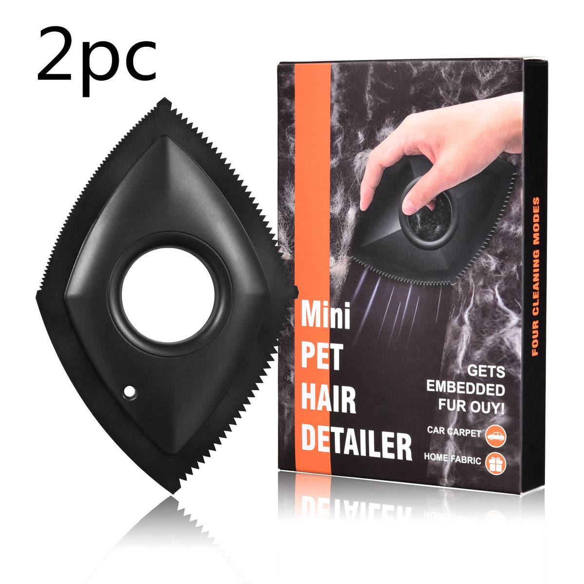 Reusable Pet Hair Remover for Carpets & Car Seats
