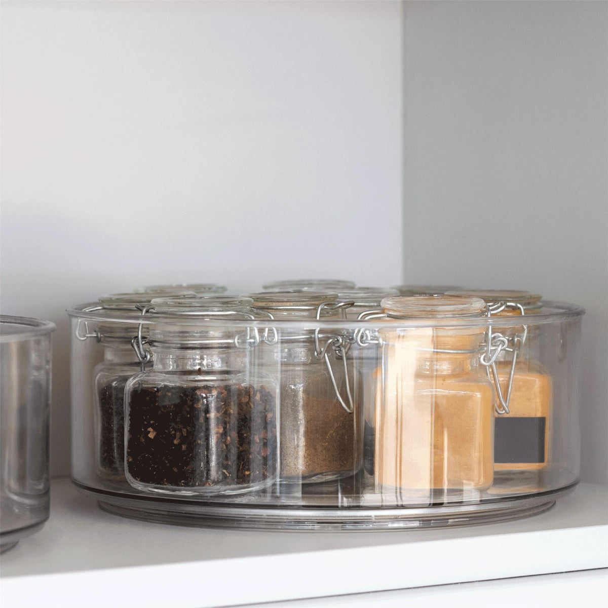 Pukkr Rotating Cupboard Organisers – Set of 2, 23cm