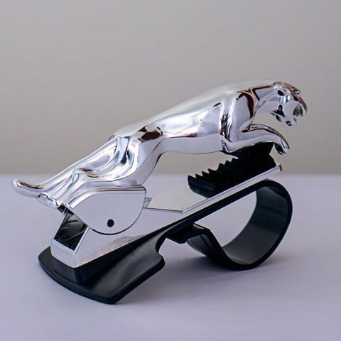 360° Adjustable Leopard-Style Car Phone Holder