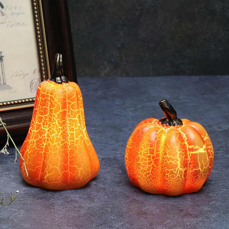 LED Pumpkin Candle Halloween Decoration