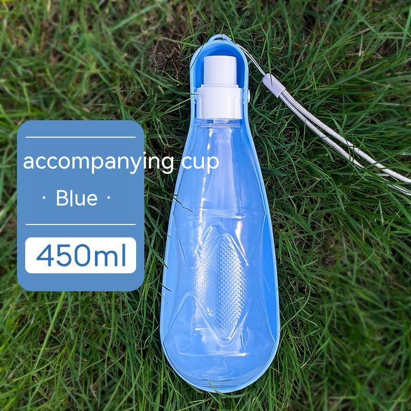 Portable Dog Water Bottle with Cup – 450ml / 550ml