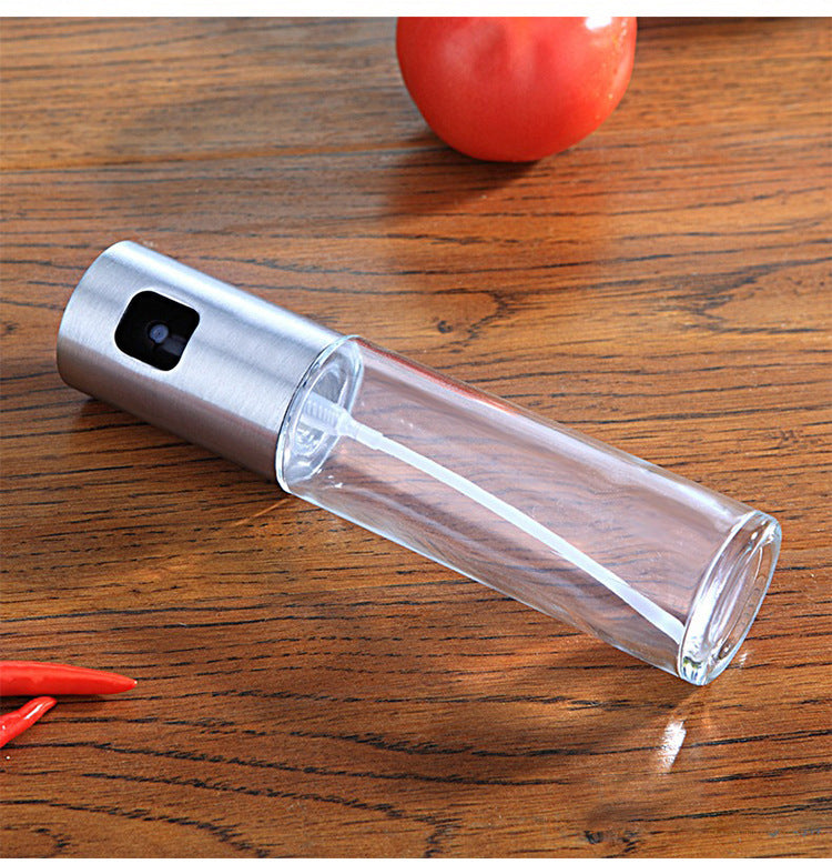 100ml Glass Oil Spray Bottle – Kitchen Oil & Vinegar Sprayer