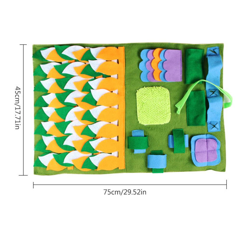 Dog Snuffle Mat & Treat-Hiding Toy – Design Options