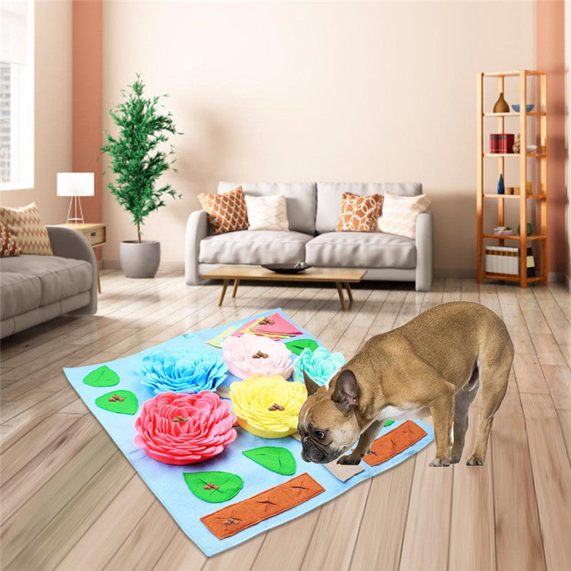 Dog Snuffle Mat & Treat-Hiding Toy – Design Options