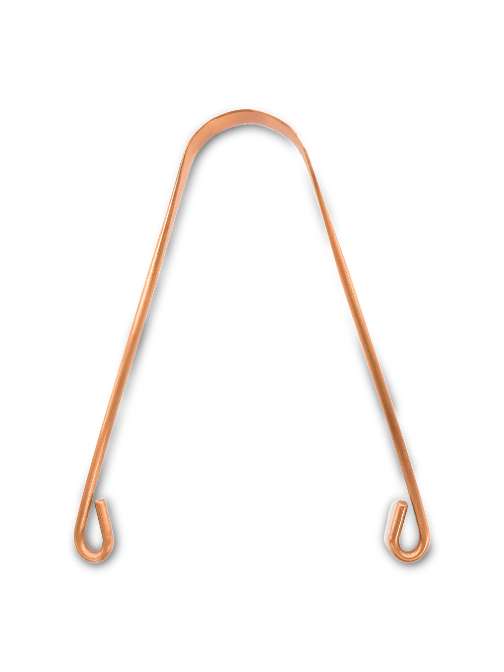 Pure Copper Tongue Scraper – Reusable Oral Care Tool