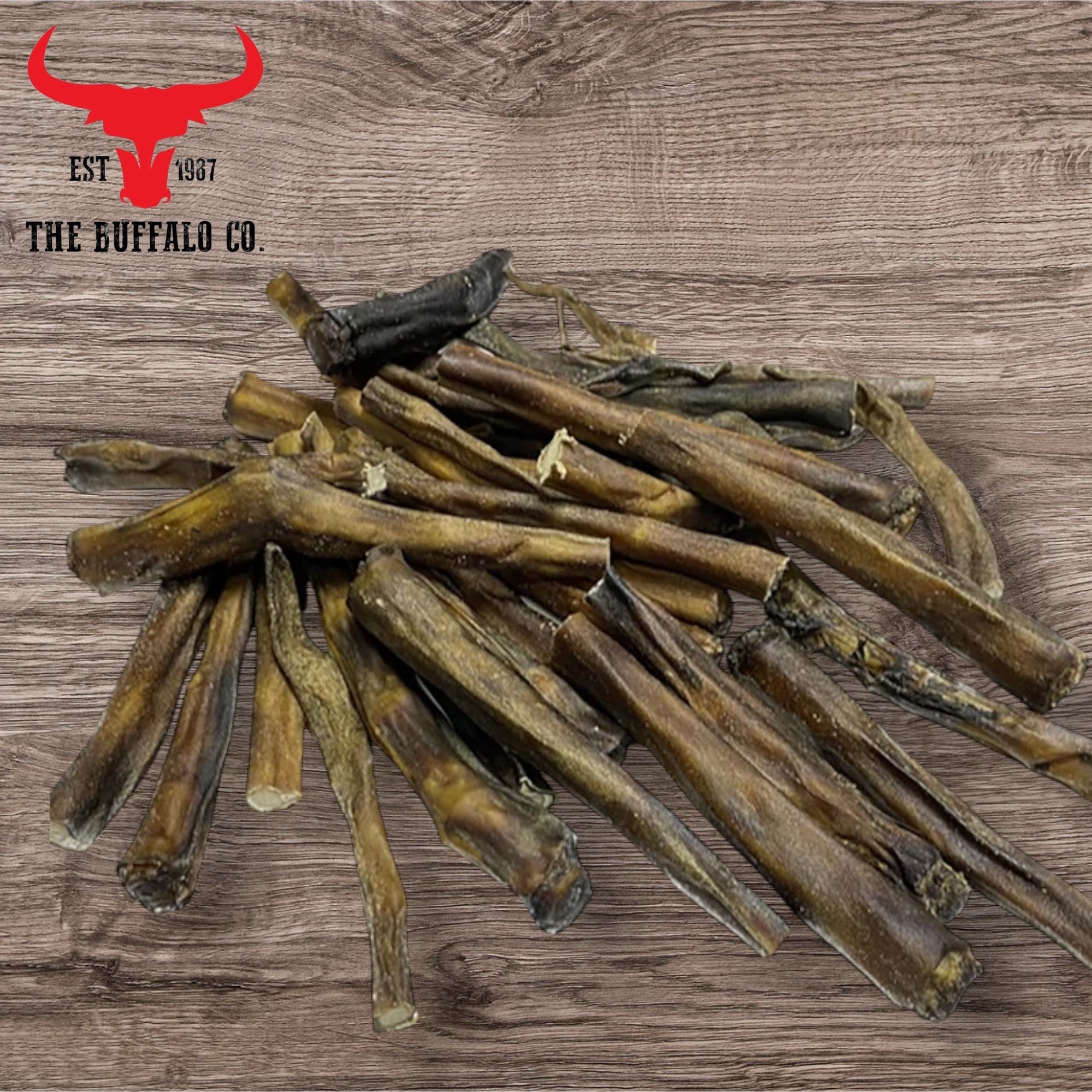 Natural Buffalo Tail Dog Chews – 200g or 1kg