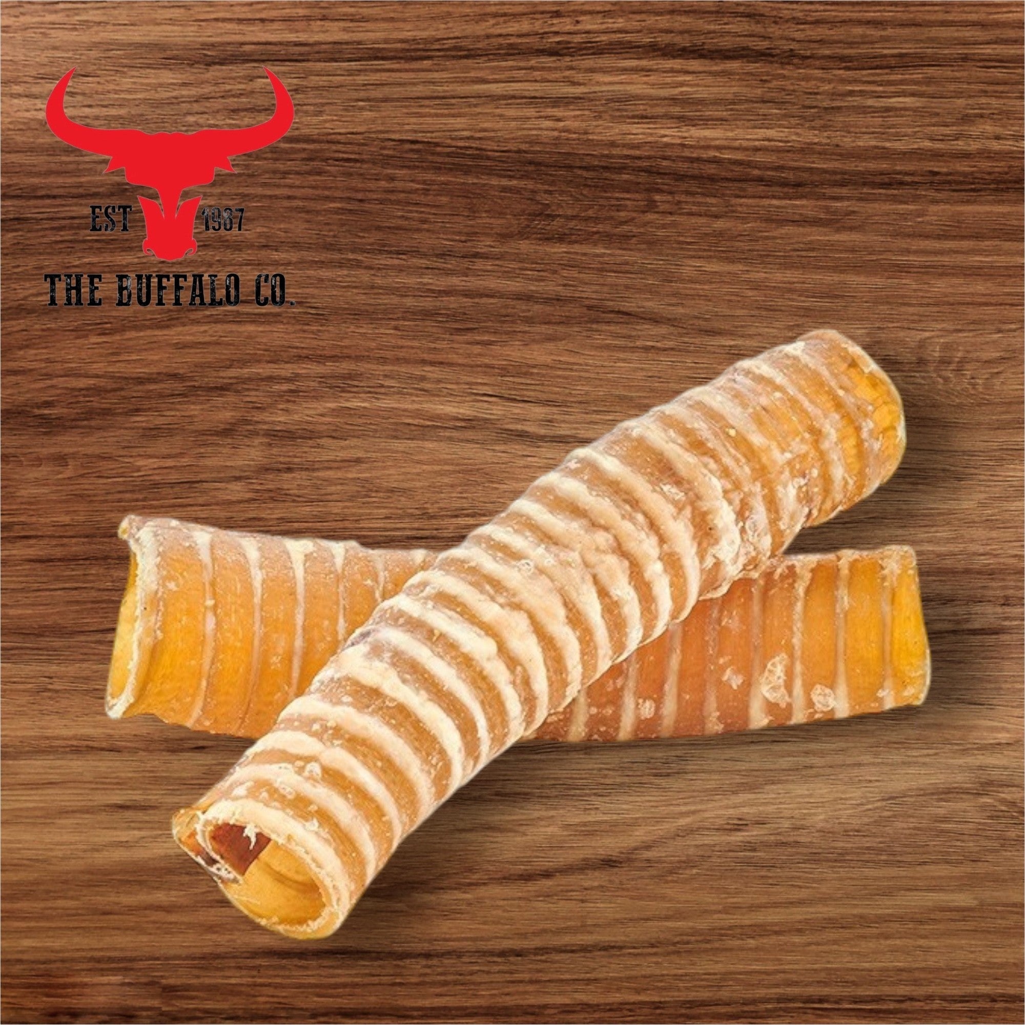Natural Buffalo Trachea Rounds – 100g or 1kg