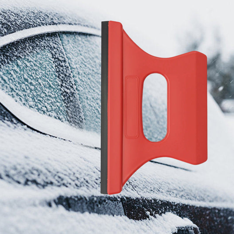 Car window frost scraper and rain stain remover product view