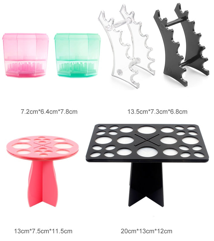 Makeup Brush Storage & Drying Holders – Design Options