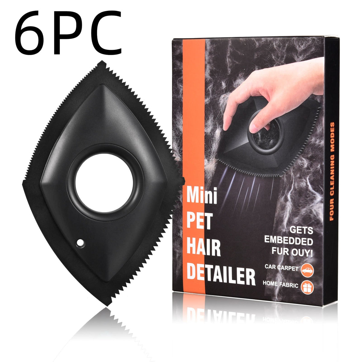 Reusable Pet Hair Remover for Carpets & Car Seats