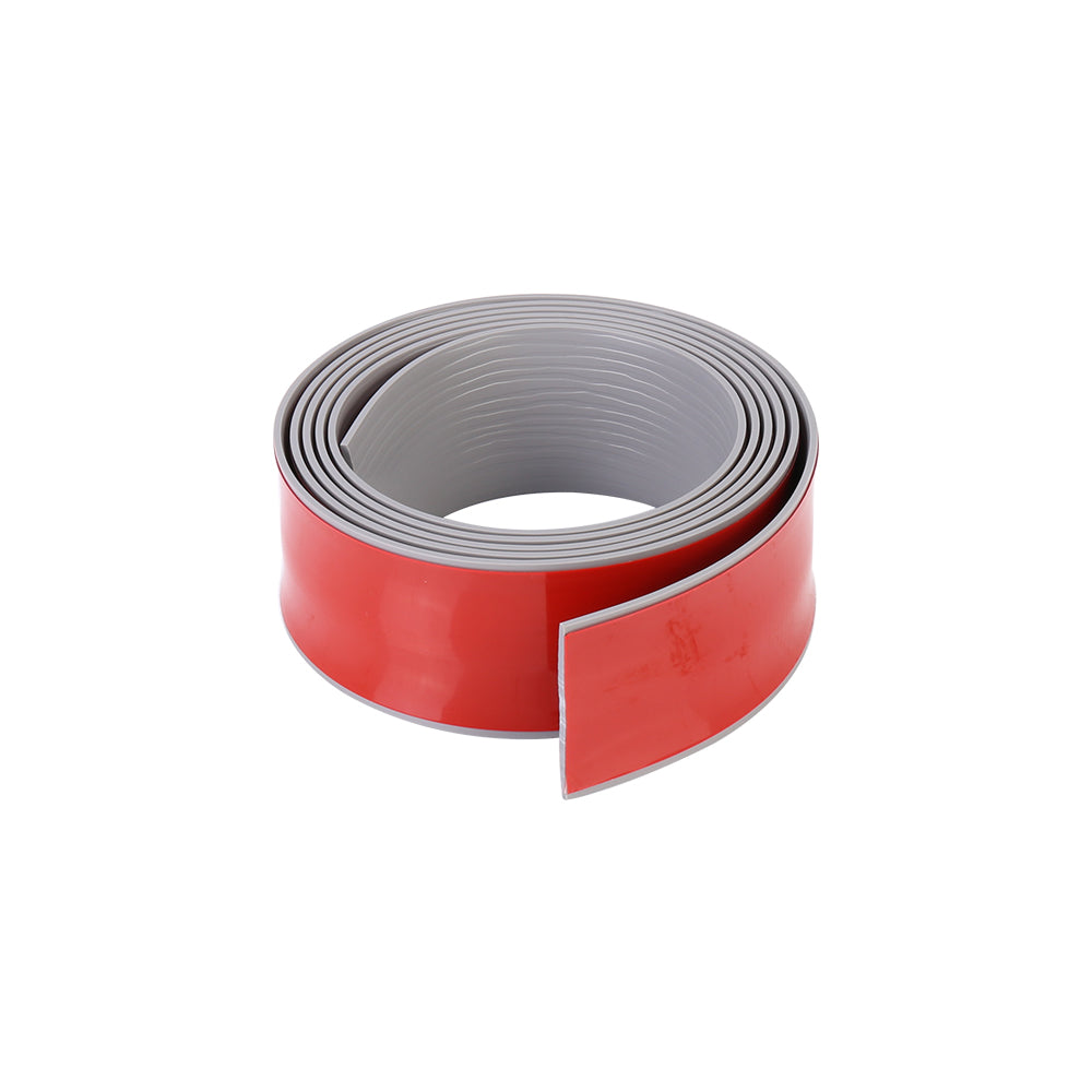 2m grey PVC self-adhesive floor transition strip