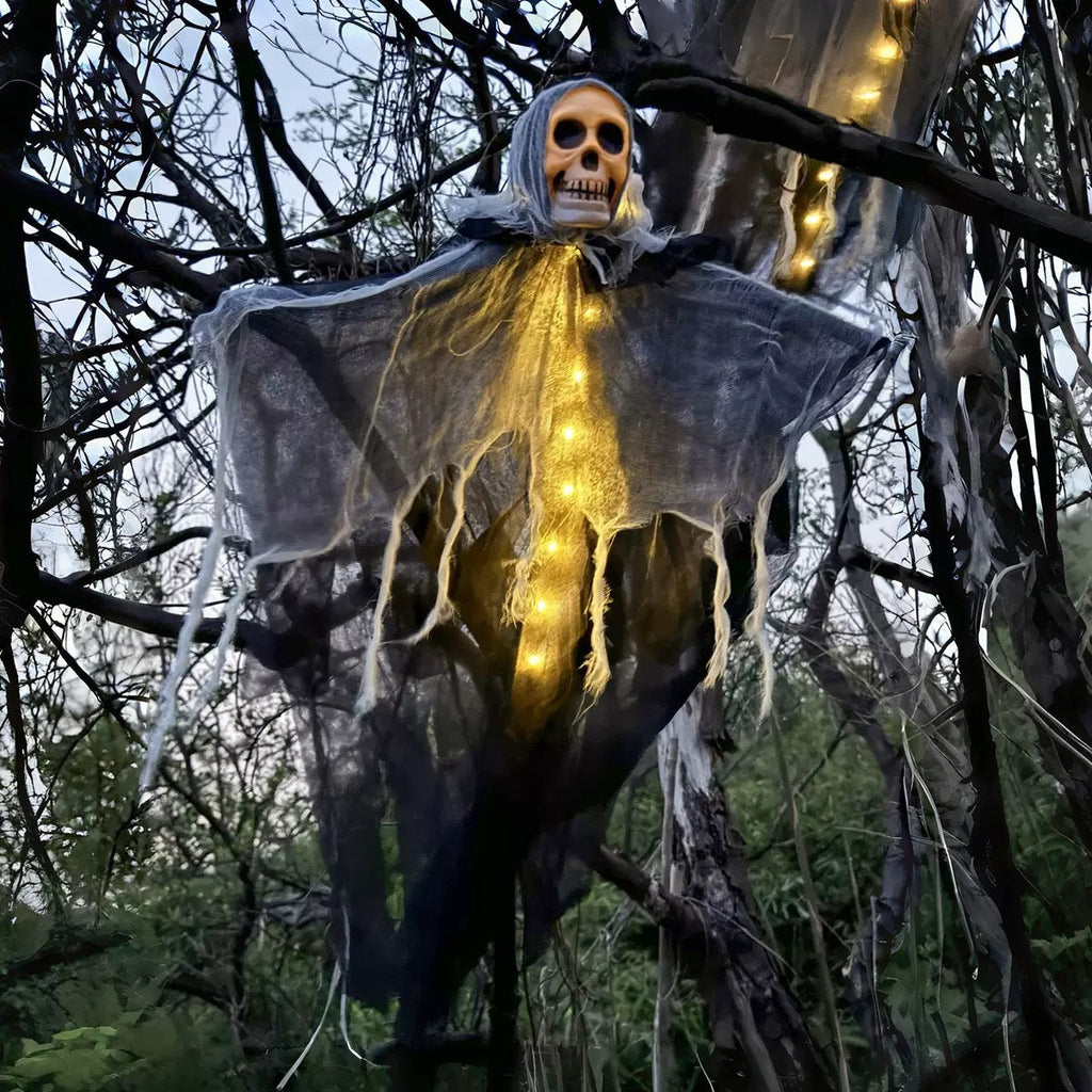Hanging Halloween Ghost Decoration – Approx. 85cm