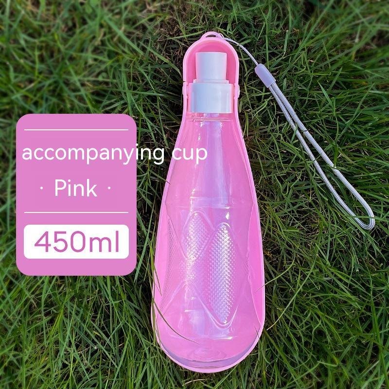 Portable Dog Water Bottle with Cup – 450ml / 550ml