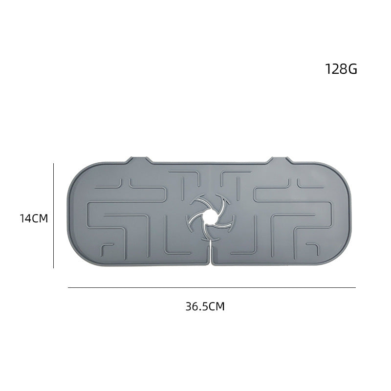 Silicone Tap Splash Guard Mat