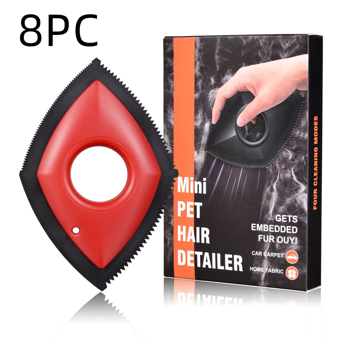 Reusable Pet Hair Remover for Carpets & Car Seats
