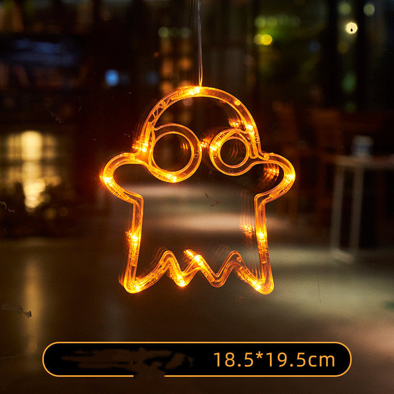 Halloween LED Hanging Window Light