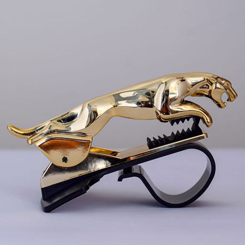 360° Adjustable Leopard-Style Car Phone Holder