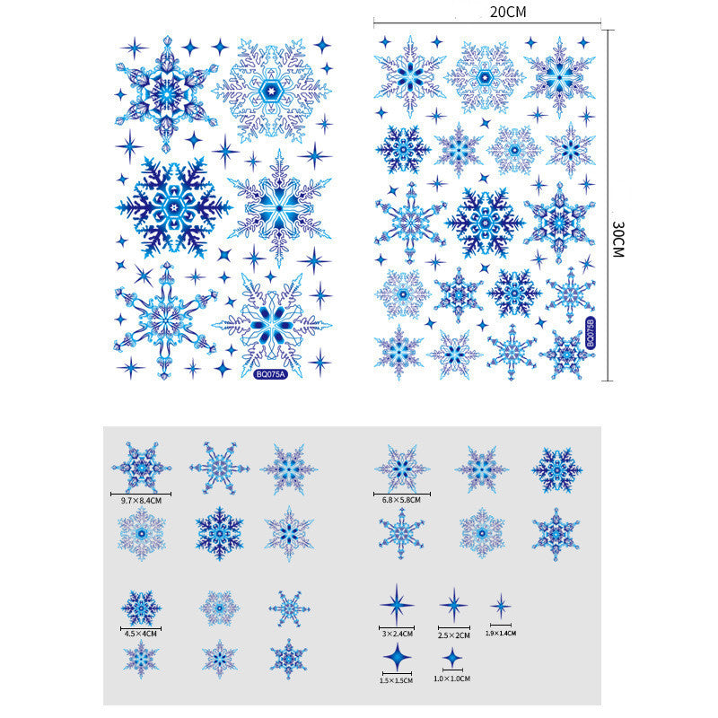 Christmas Window & Wall Stickers – Festive Design Options