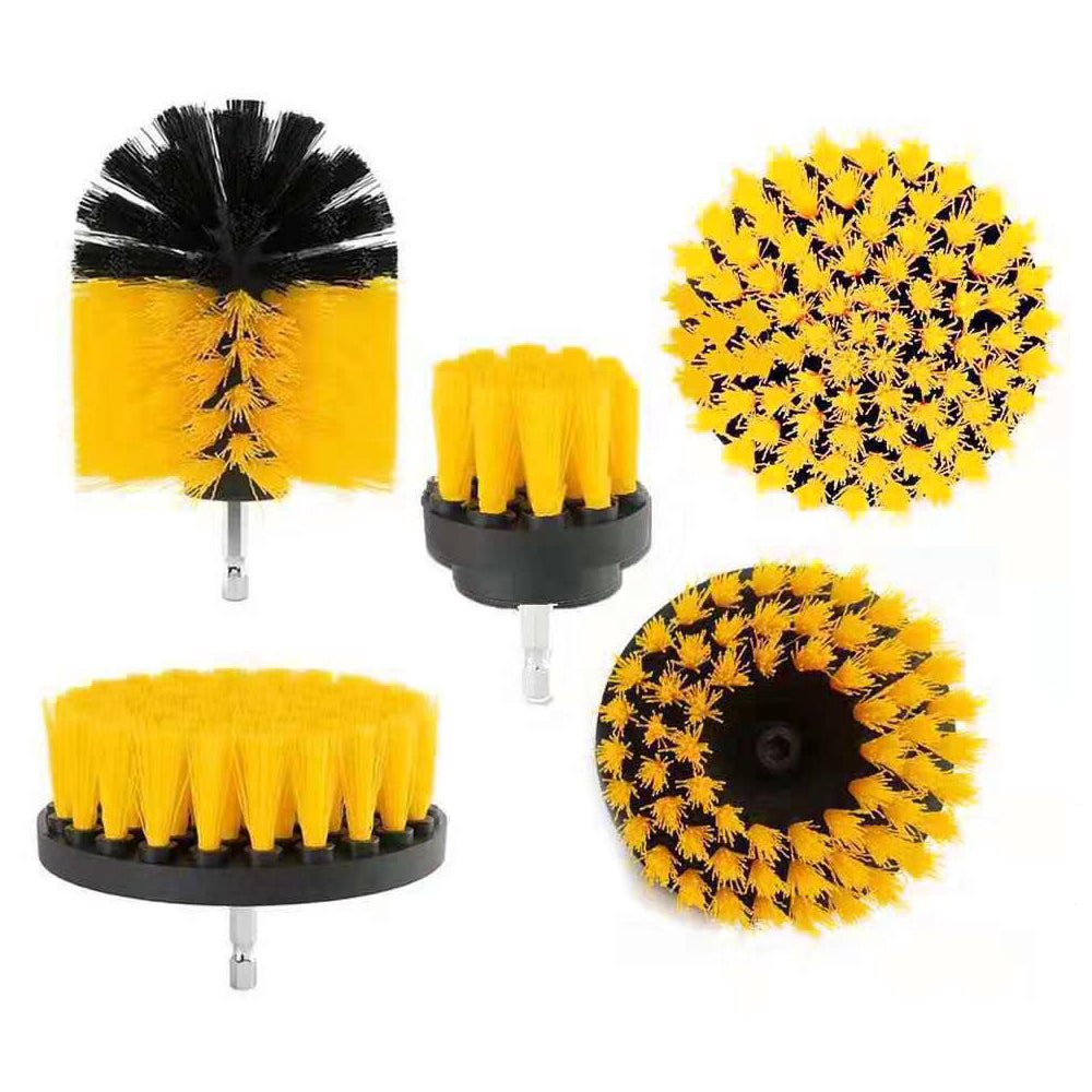 5-piece drill attachment cleaning brush set