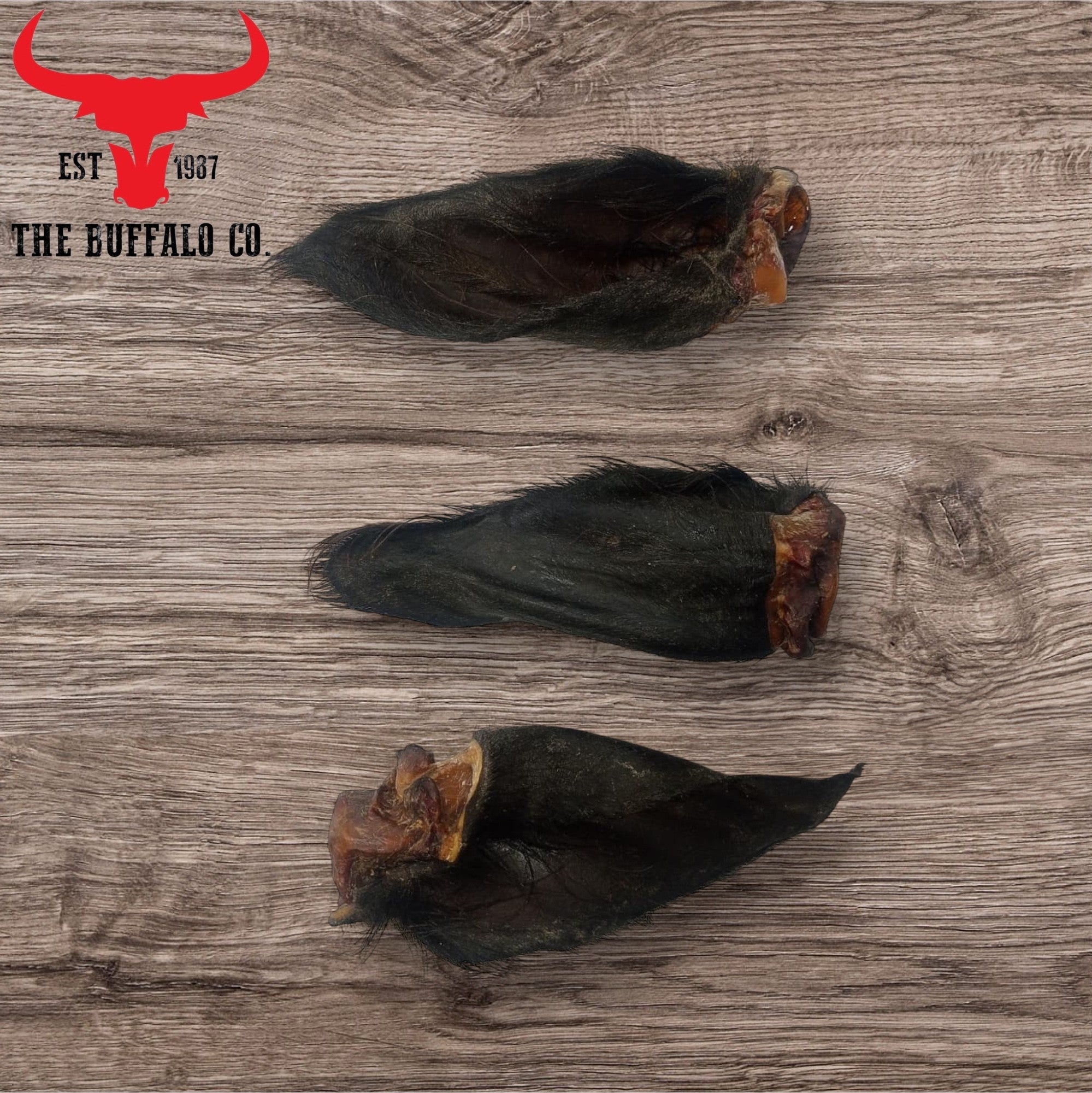 Hairy Buffalo Ears with Meat – 50 Pack