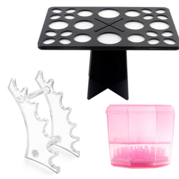 Makeup Brush Storage & Drying Holders – Design Options