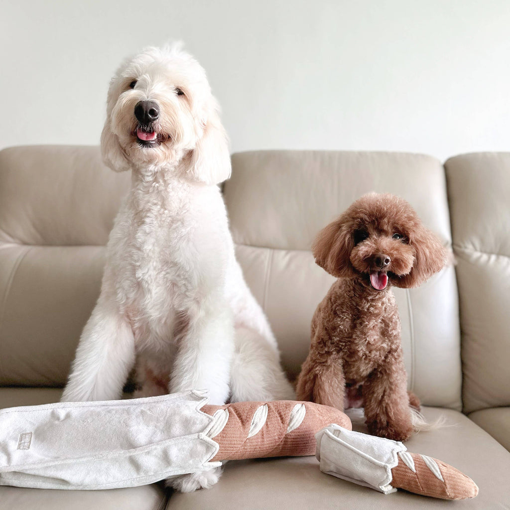 Fauna London Mini Baguette Squeaky Dog Toy