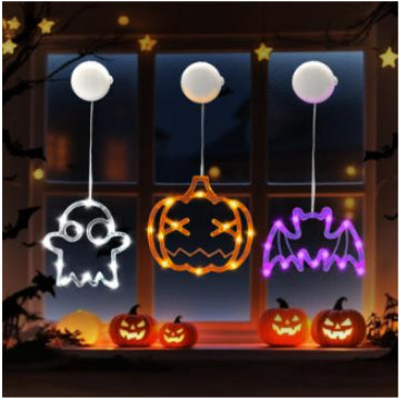 Halloween LED Hanging Window Light