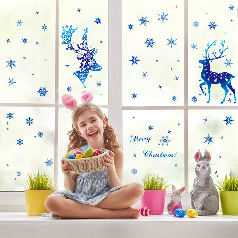 Christmas Window & Wall Stickers – Festive Design Options