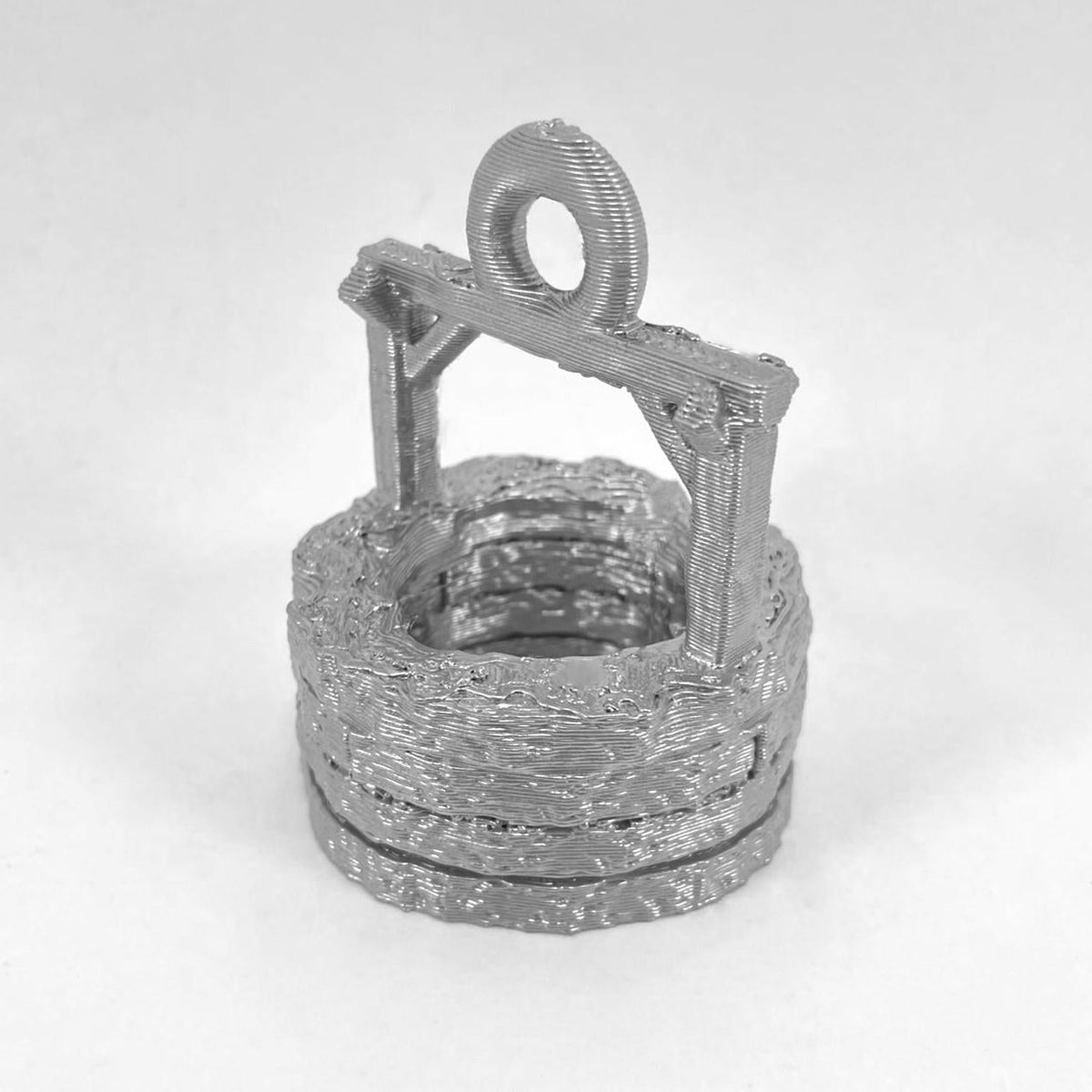 Wishing Well Christmas Tree Ornament – Gold or Silver