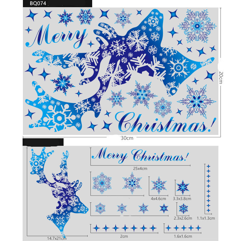 Christmas Window & Wall Stickers – Festive Design Options