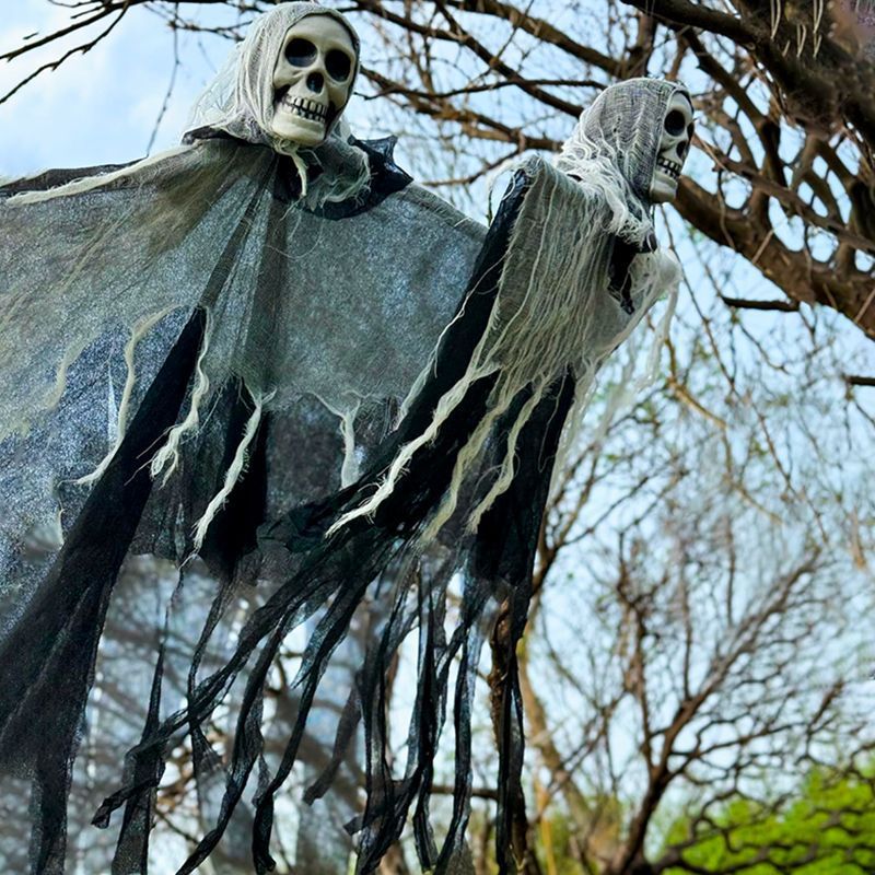 Hanging Halloween Ghost Decoration – Approx. 85cm