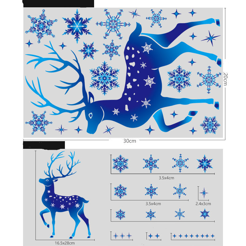 Christmas Window & Wall Stickers – Festive Design Options