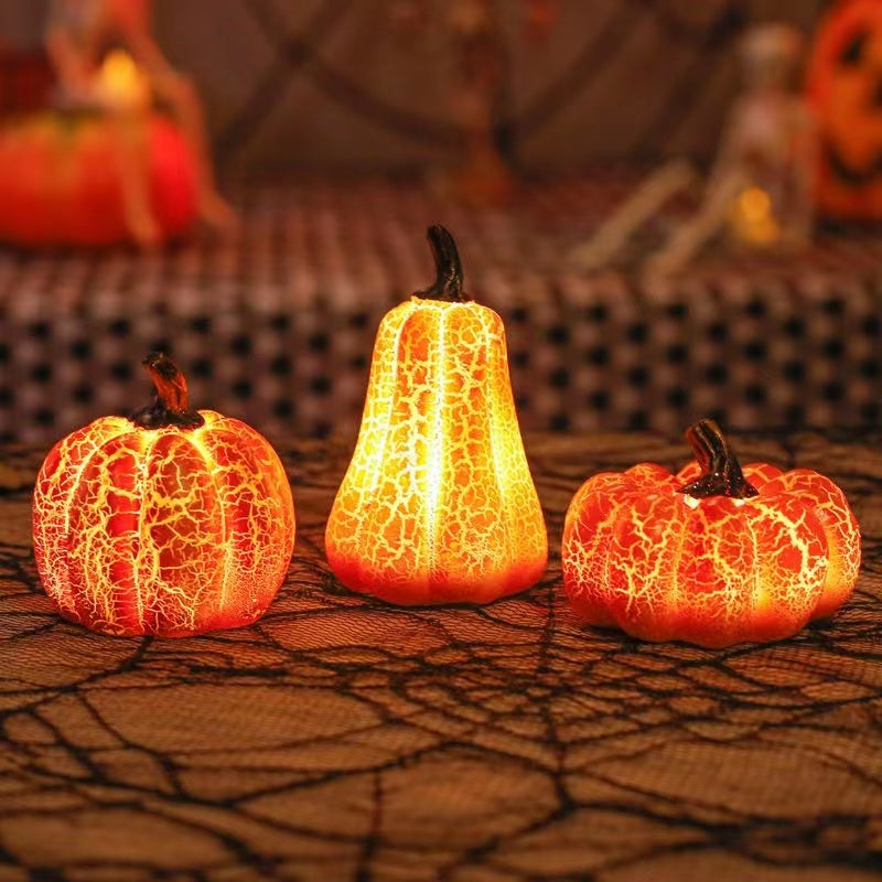 LED Pumpkin Candle Halloween Decoration