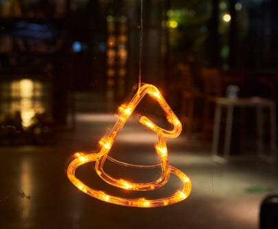 Halloween LED Hanging Window Light