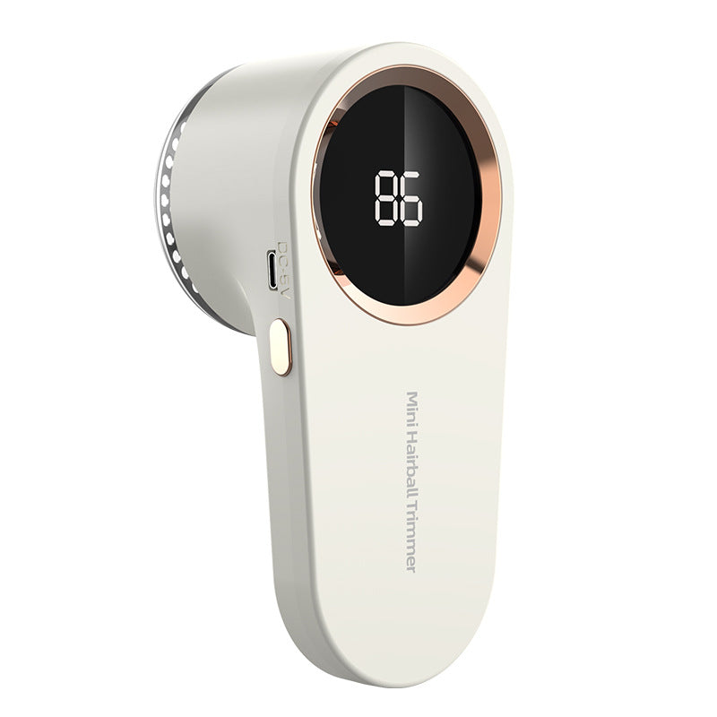 USB-C Rechargeable Fabric Shaver with LED Display