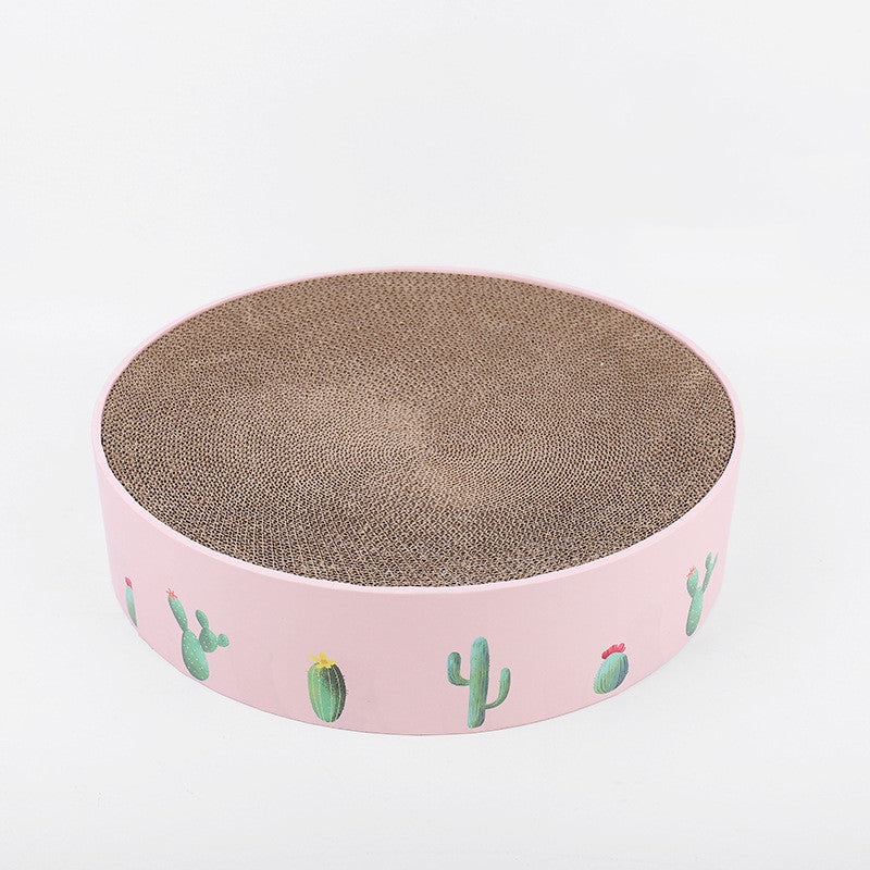 Round Cat Scratch Board & Lounger