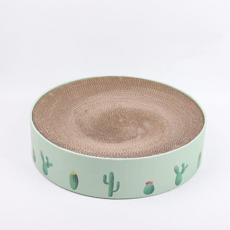 Round Cat Scratch Board & Lounger