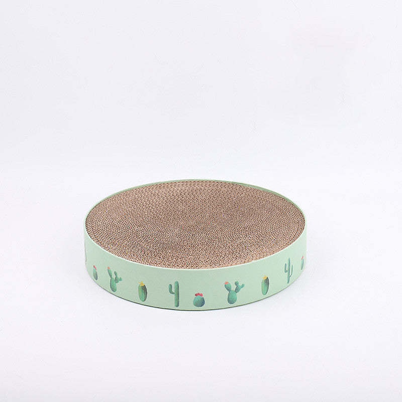 Round Cat Scratch Board & Lounger
