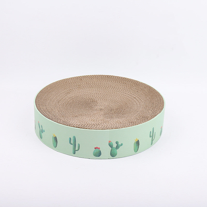 Round Cat Scratch Board & Lounger