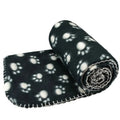Paw Print Pet Fleece Blanket 119 x 98cm