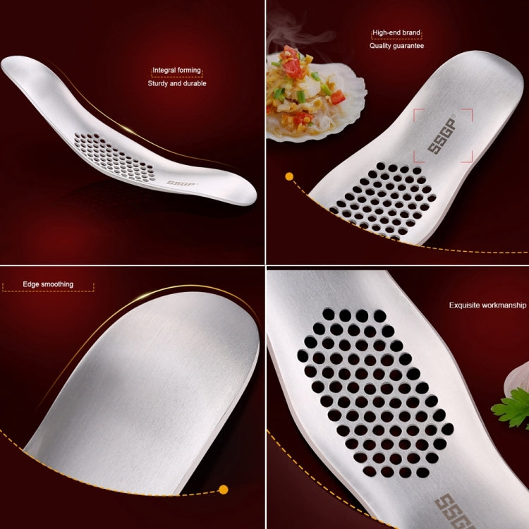 SSGP Stainless Steel Garlic Press – 18.5cm
