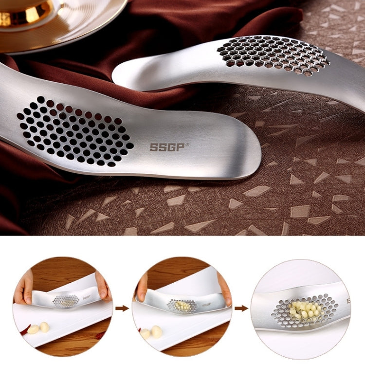 SSGP Stainless Steel Garlic Press – 18.5cm