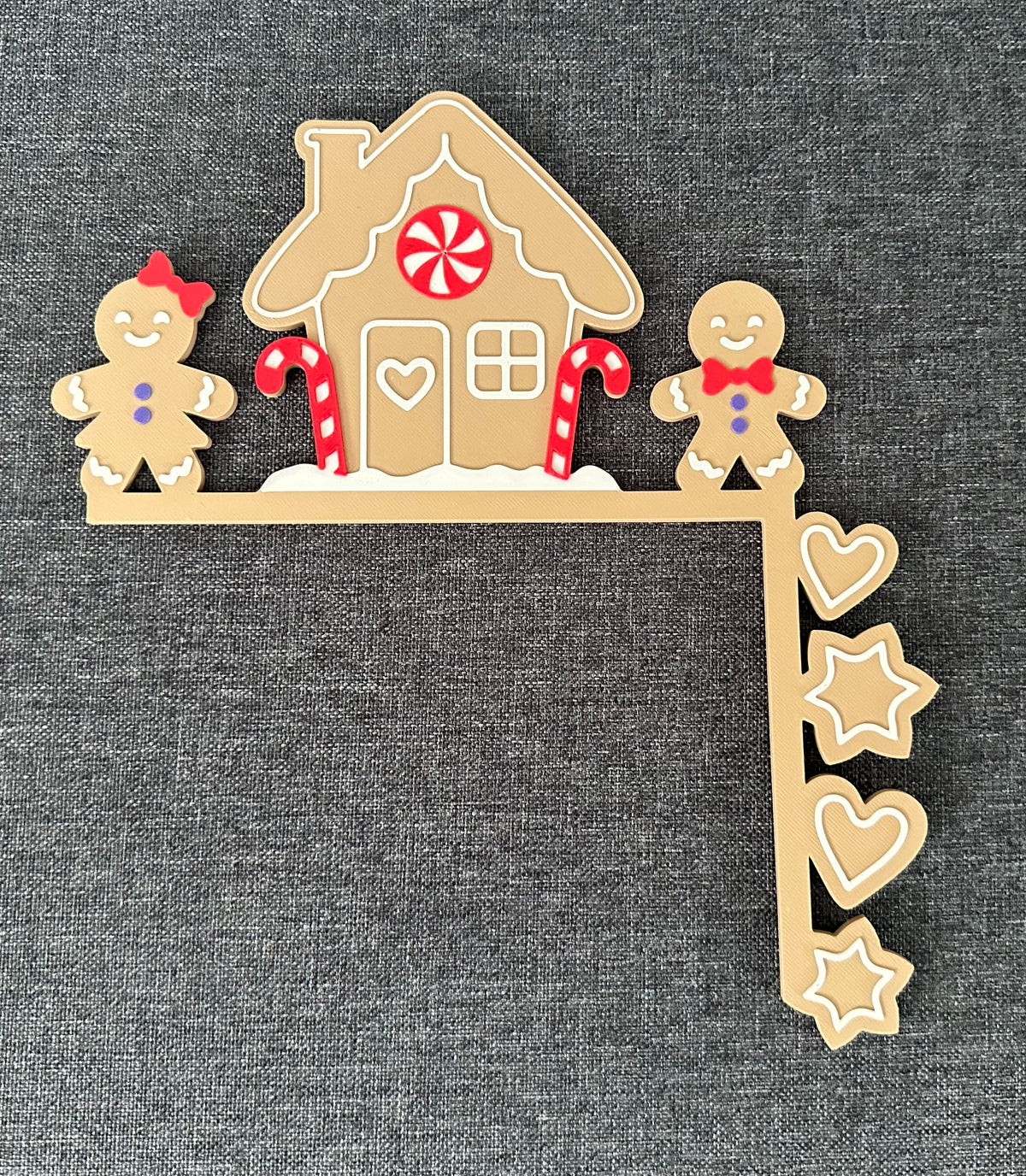 Gingerbread House Door Frame Corner Decoration – Left or Right