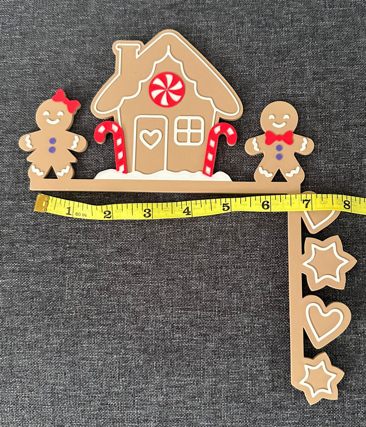 Gingerbread House Door Frame Corner Decoration – Left or Right