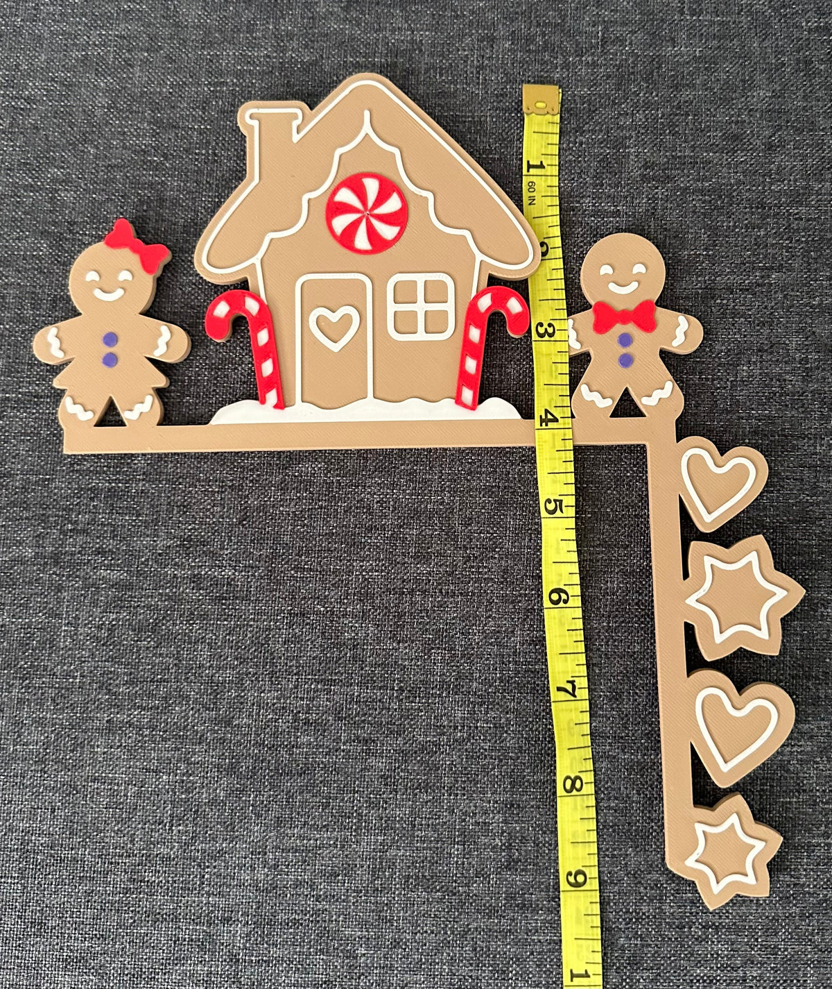 Gingerbread House Door Frame Corner Decoration – Left or Right