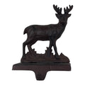 Cast Iron Reindeer Stocking Holder – 20.5cm Christmas Decoration